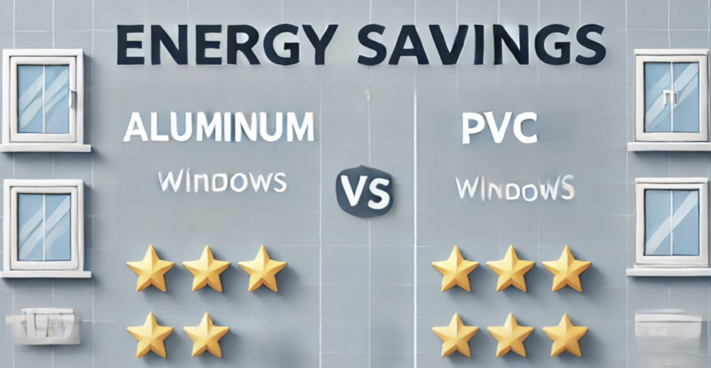 efficienza energetica pvc o alluminio