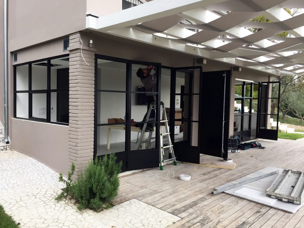 veranda porta ingresso