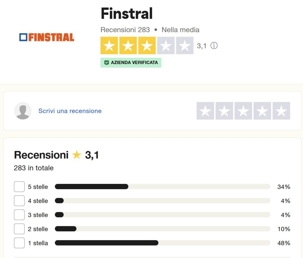 Finstral recensioni