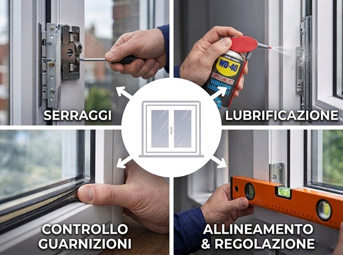 manutenzione serramenti