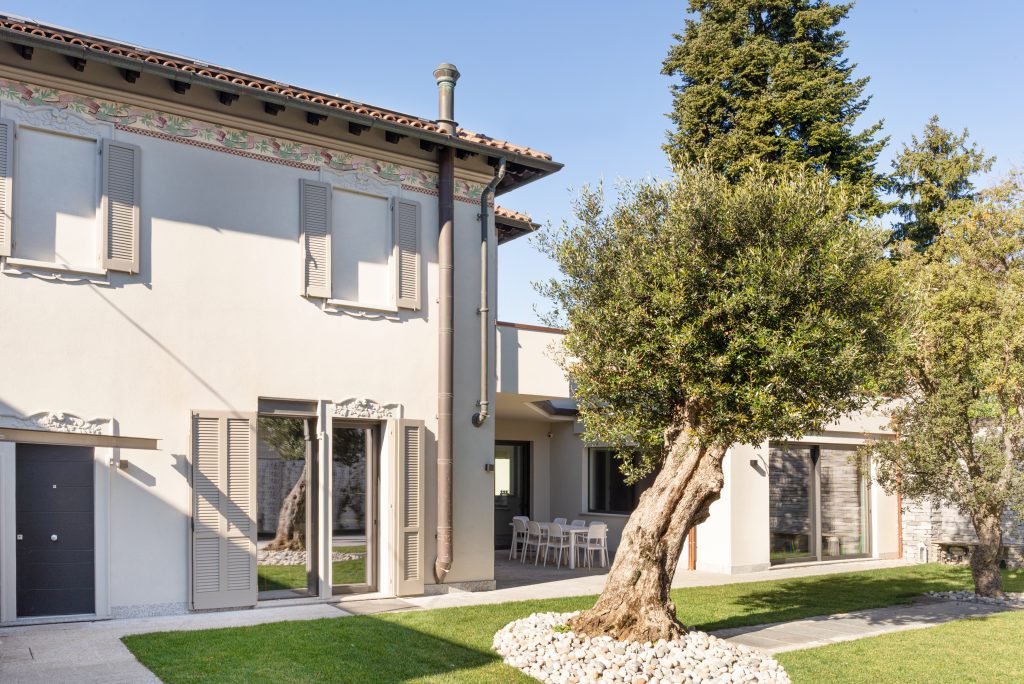 schuco infissi per villa liberty