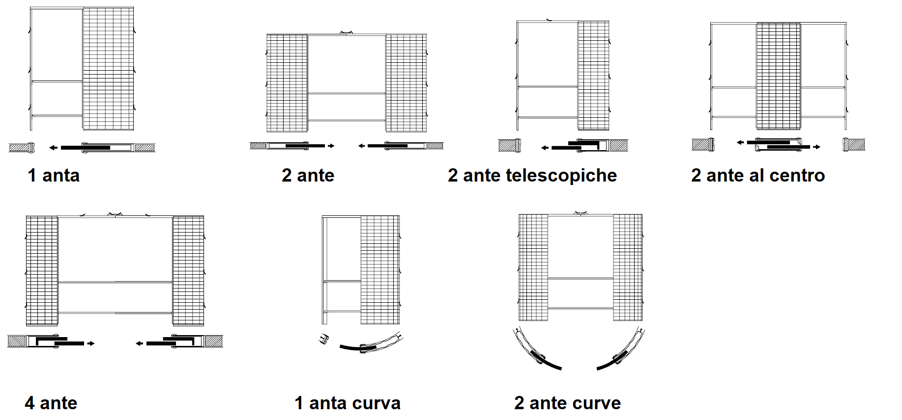 tipologie aperture a scomparsa