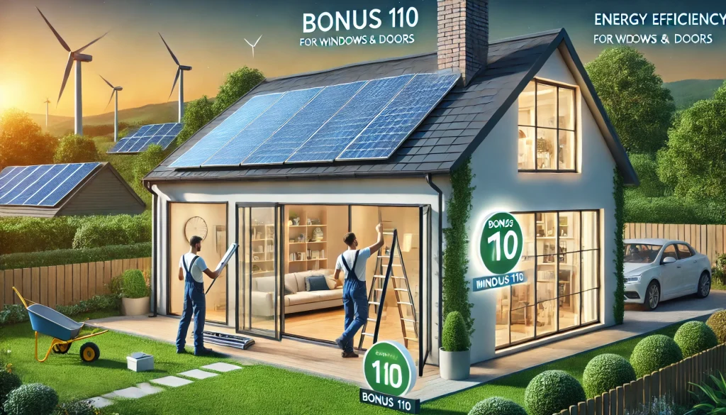 bonus 110 infissi