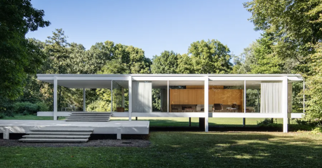 "casa palafitta" di Mies van der Rohe