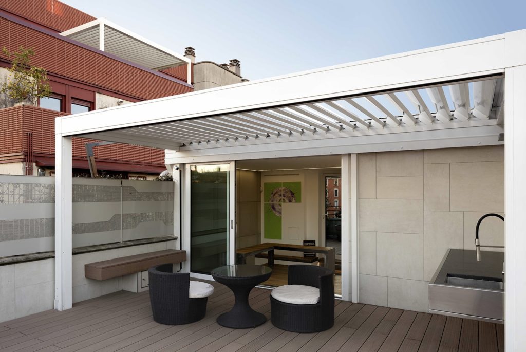 pergola lamelle orientabili