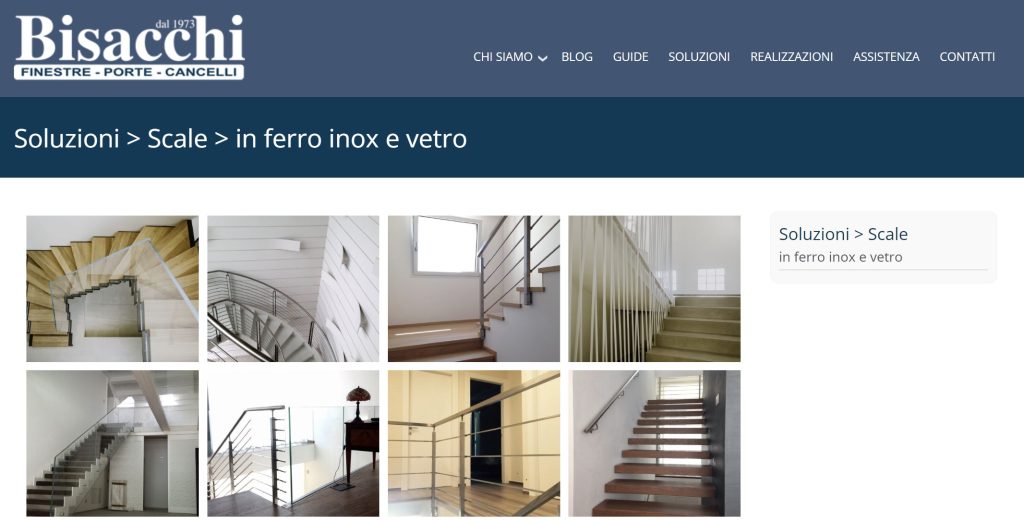 parapetti in vetro per scale interne prezzi
