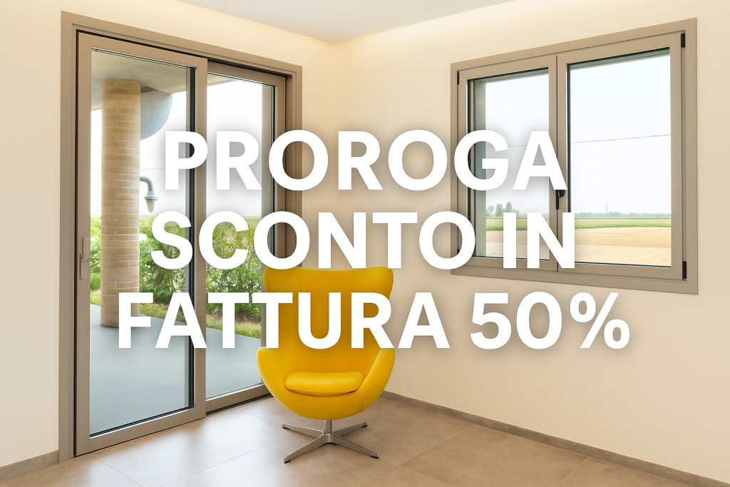 proroga sconto in fattura 50