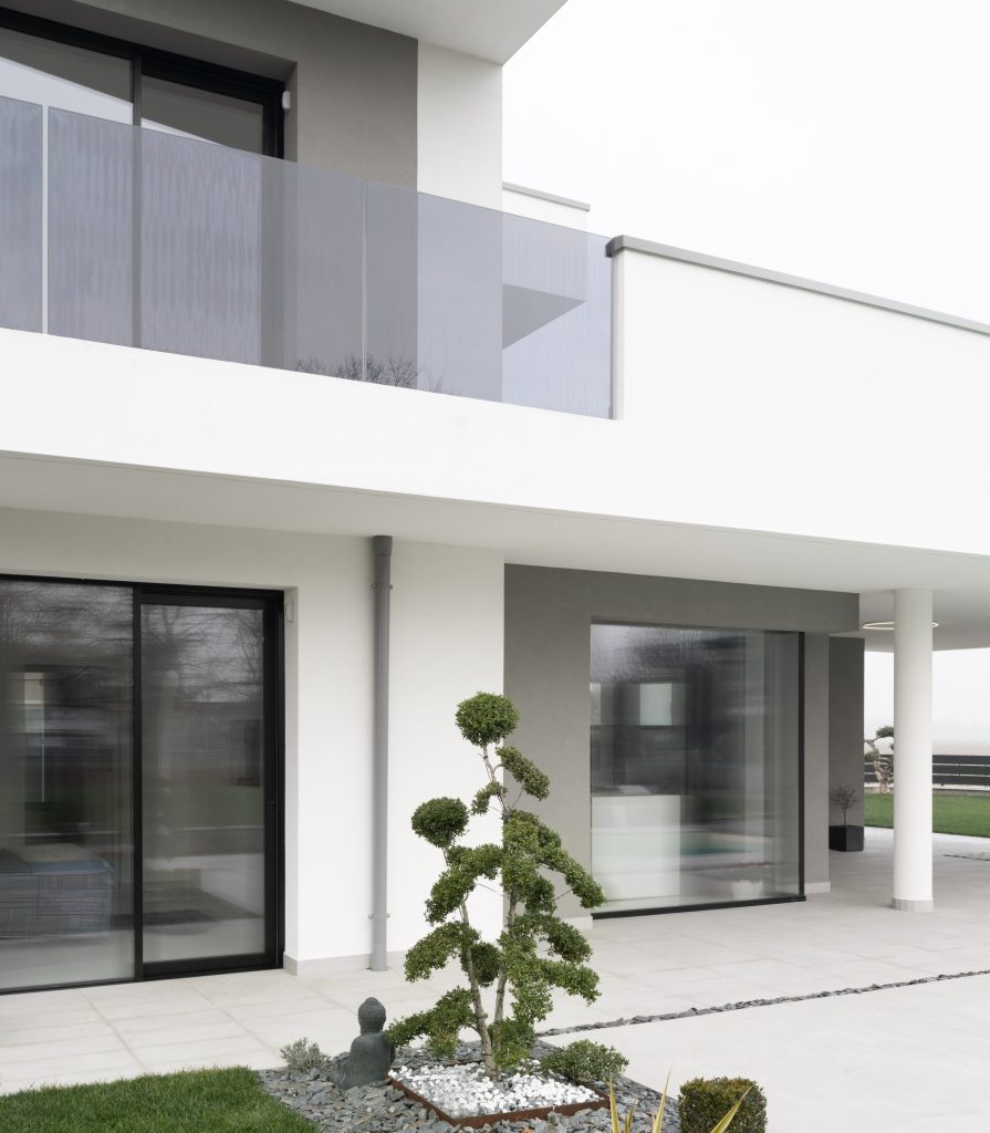 parapetti in vetro
