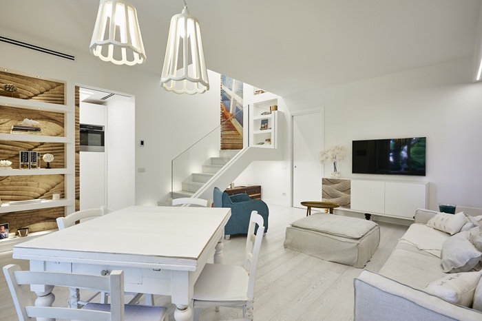 arredamento shabby chic e moderno insieme