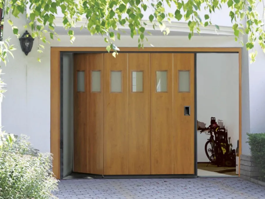 portoni garage libro legno