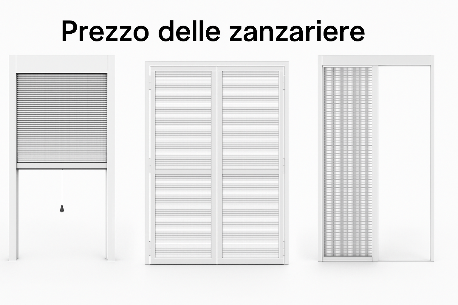 prezzo delle zanzariere