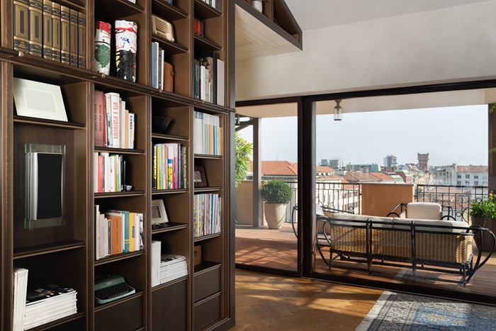 come arredare una libreria