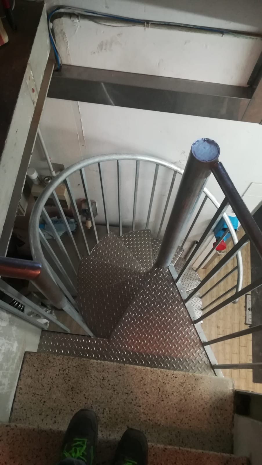 scala a chiocciola per esterni