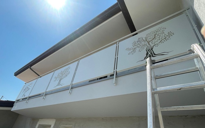 parapeto lamiera pantografata
