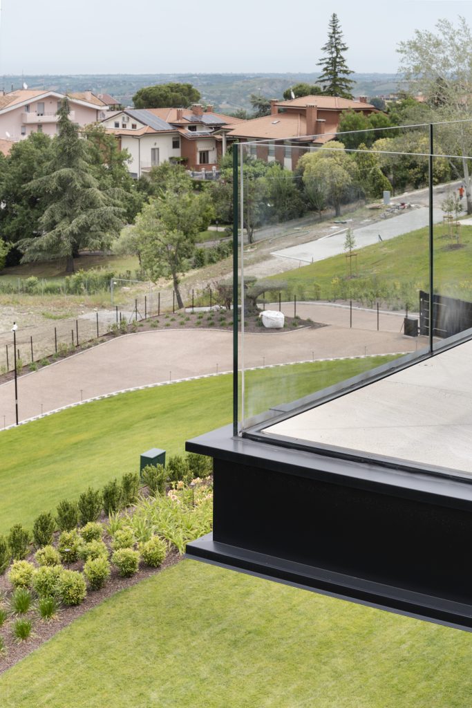 parapetti in vetro