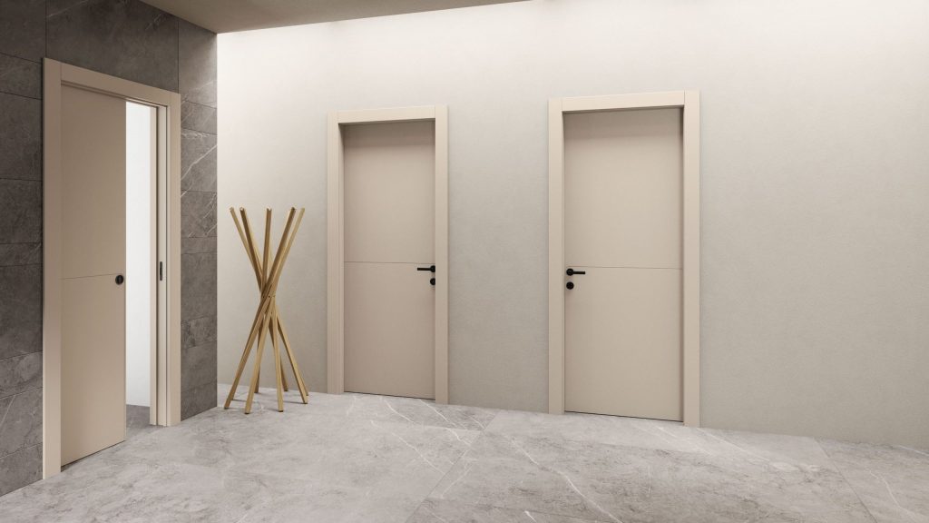porte su misura in legno 
