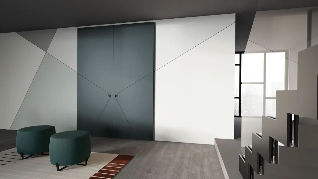 porte su misura in legno 