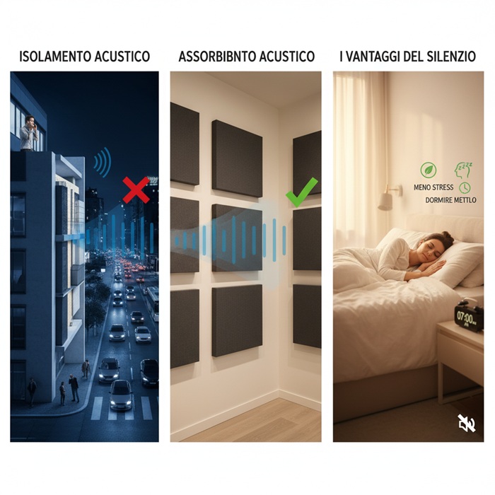 insonorizzare appartamento