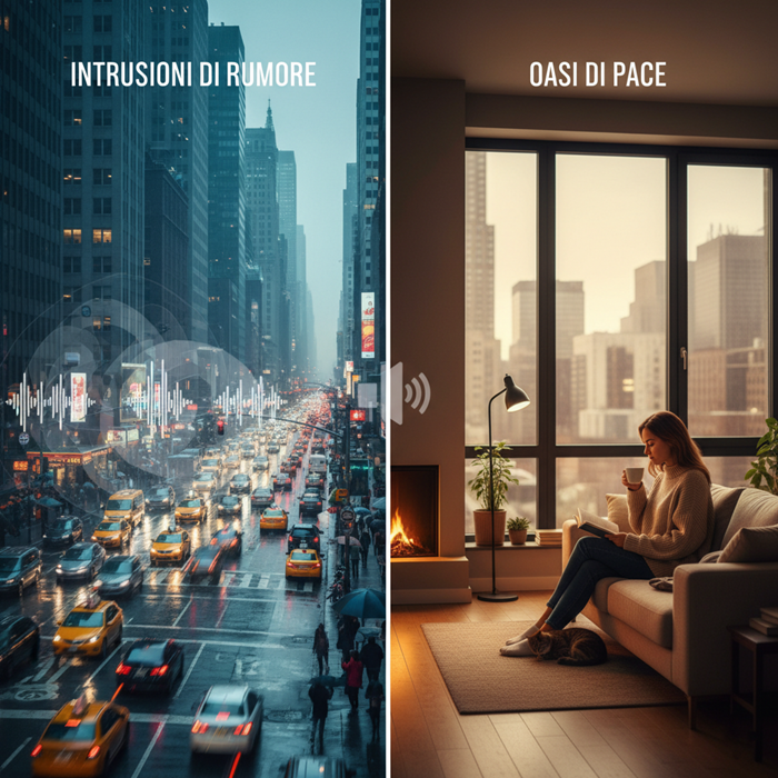 insonorizzare una casa