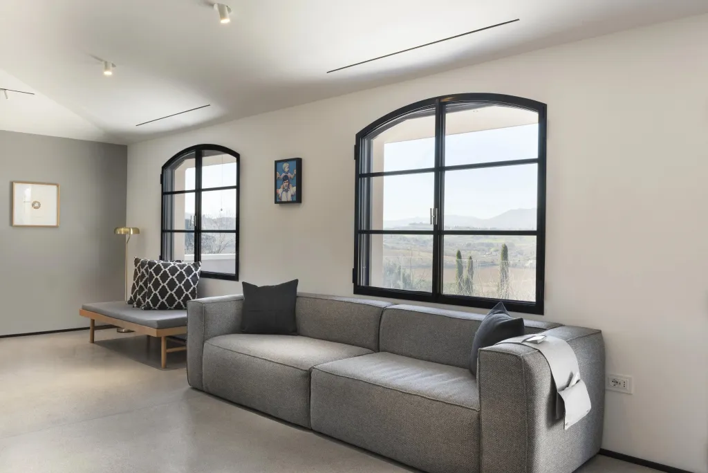 finestre stile industriale