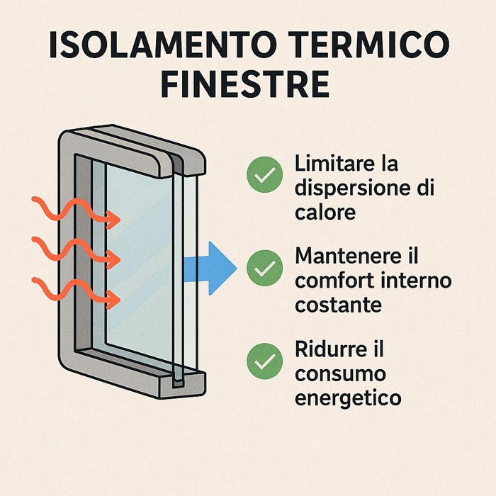 isolamento termico finestre