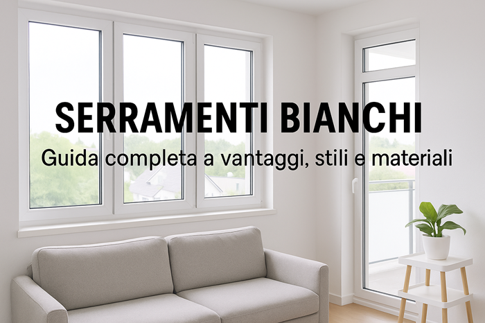 serramenti bianchi