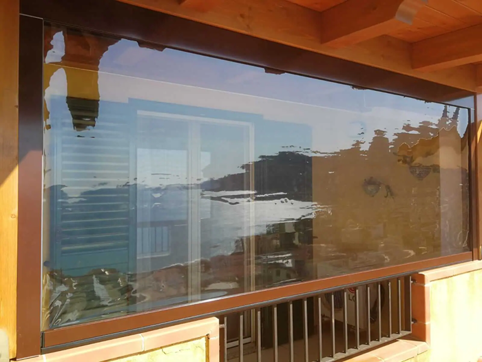 chiusura balconi pvc