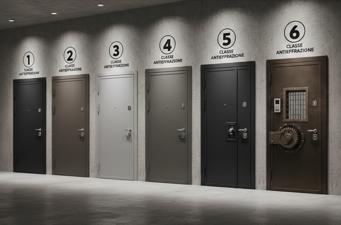 classi porta blindata