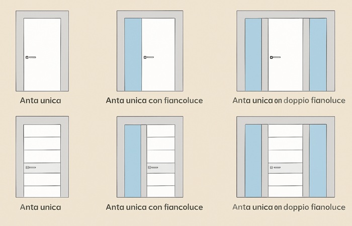misure porte blindate