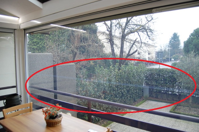 verande in pvc per balconi