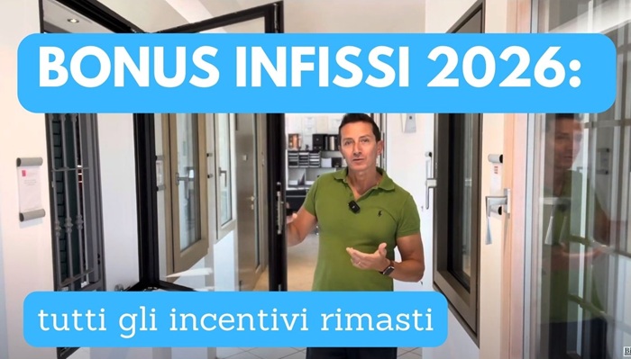 Bonus infissi 2026