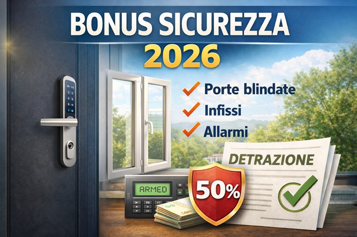 bonus sicurezza 2026