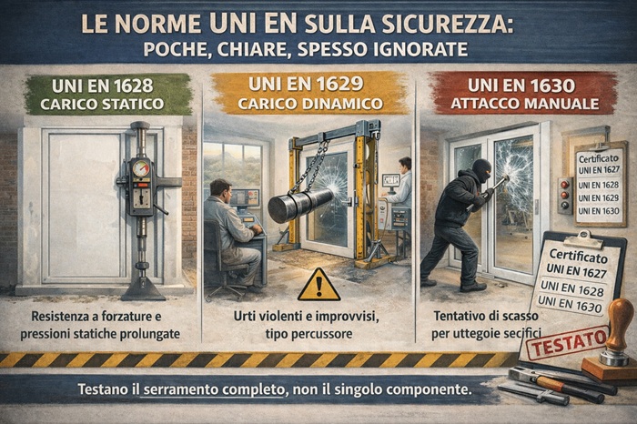 sistemi di sicurezza per porte e finestre