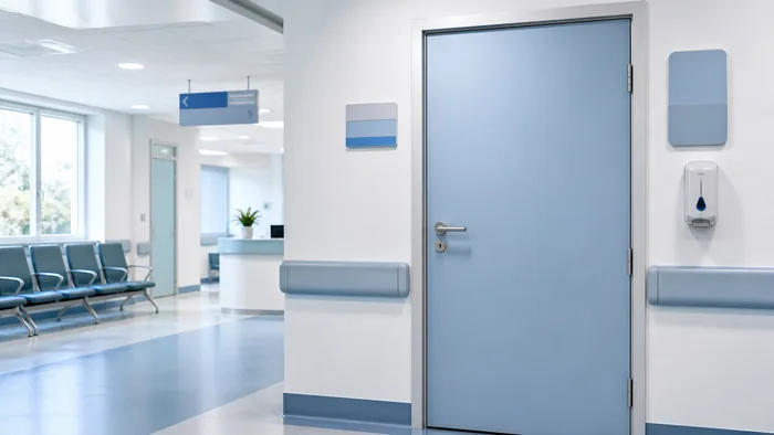 Porta laminato HPL per ambulatorio sanitario - Bisacchi