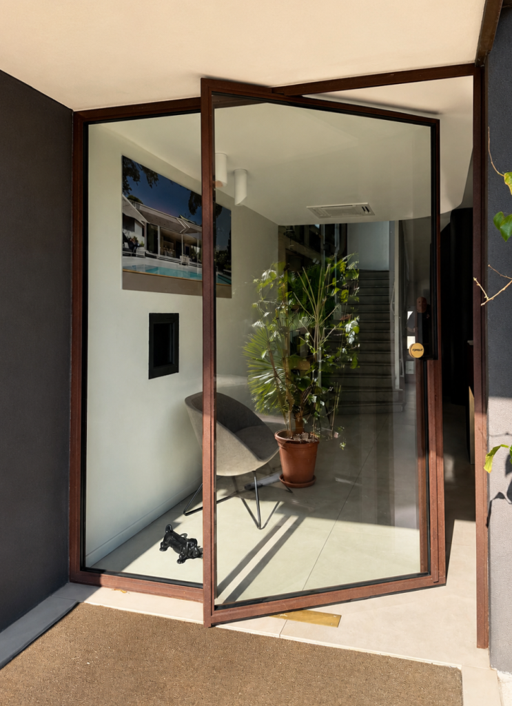 bilico in acciaio corten
